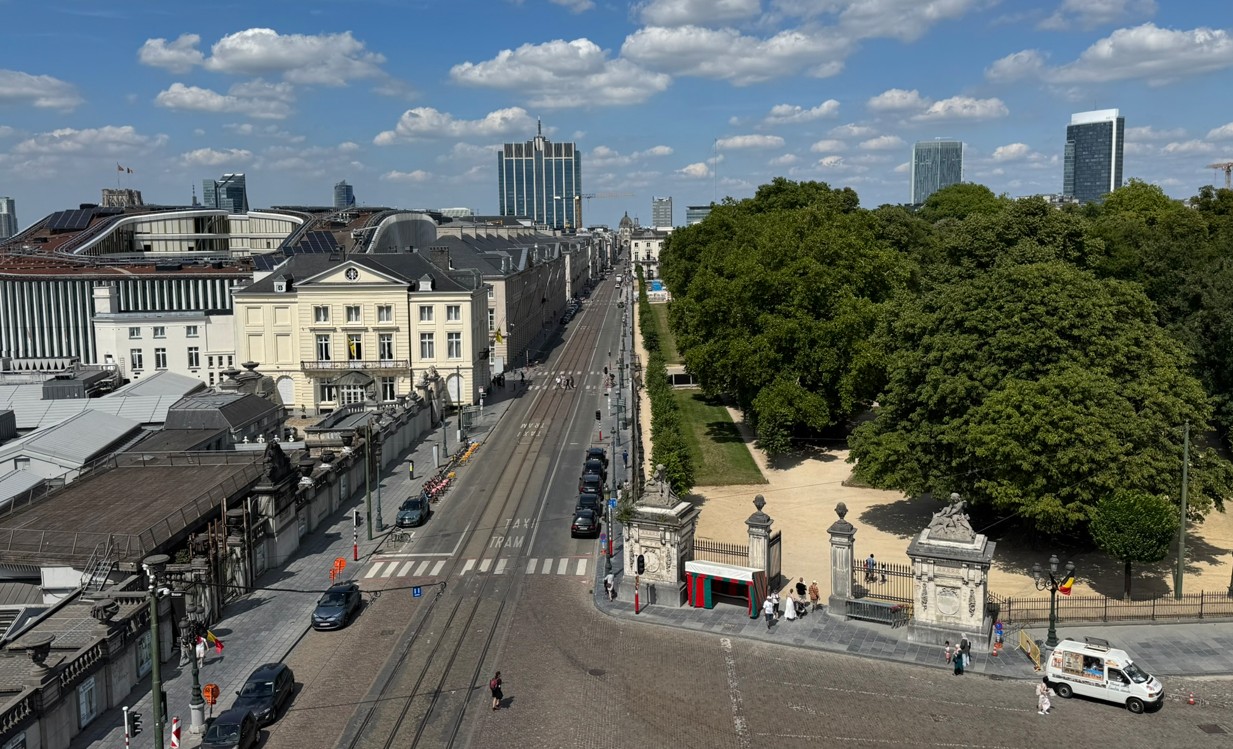 Vue du Quartier Royal